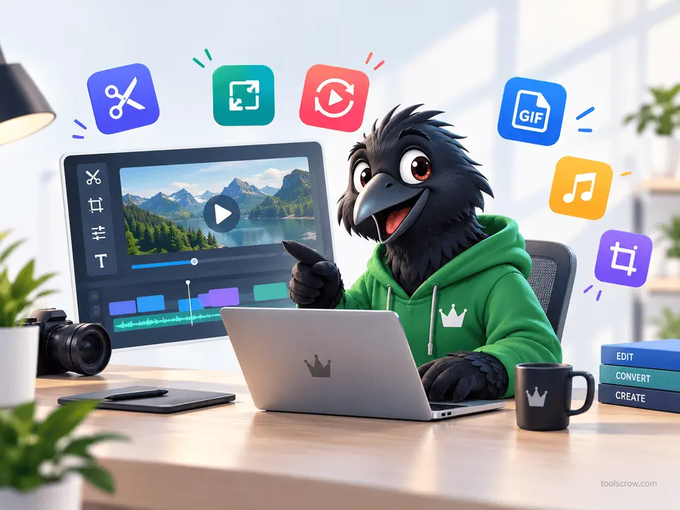 Free Online Video Tools - toolscrow.com