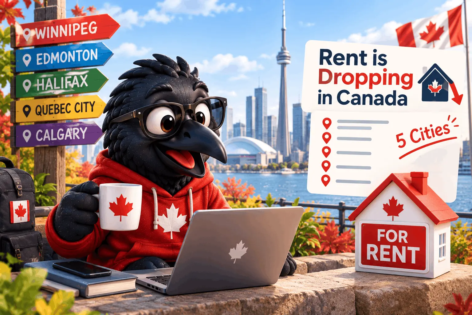 Rent is Dropping in Canada: 5 Cities Where You Can Actually Afford to Live in 2026