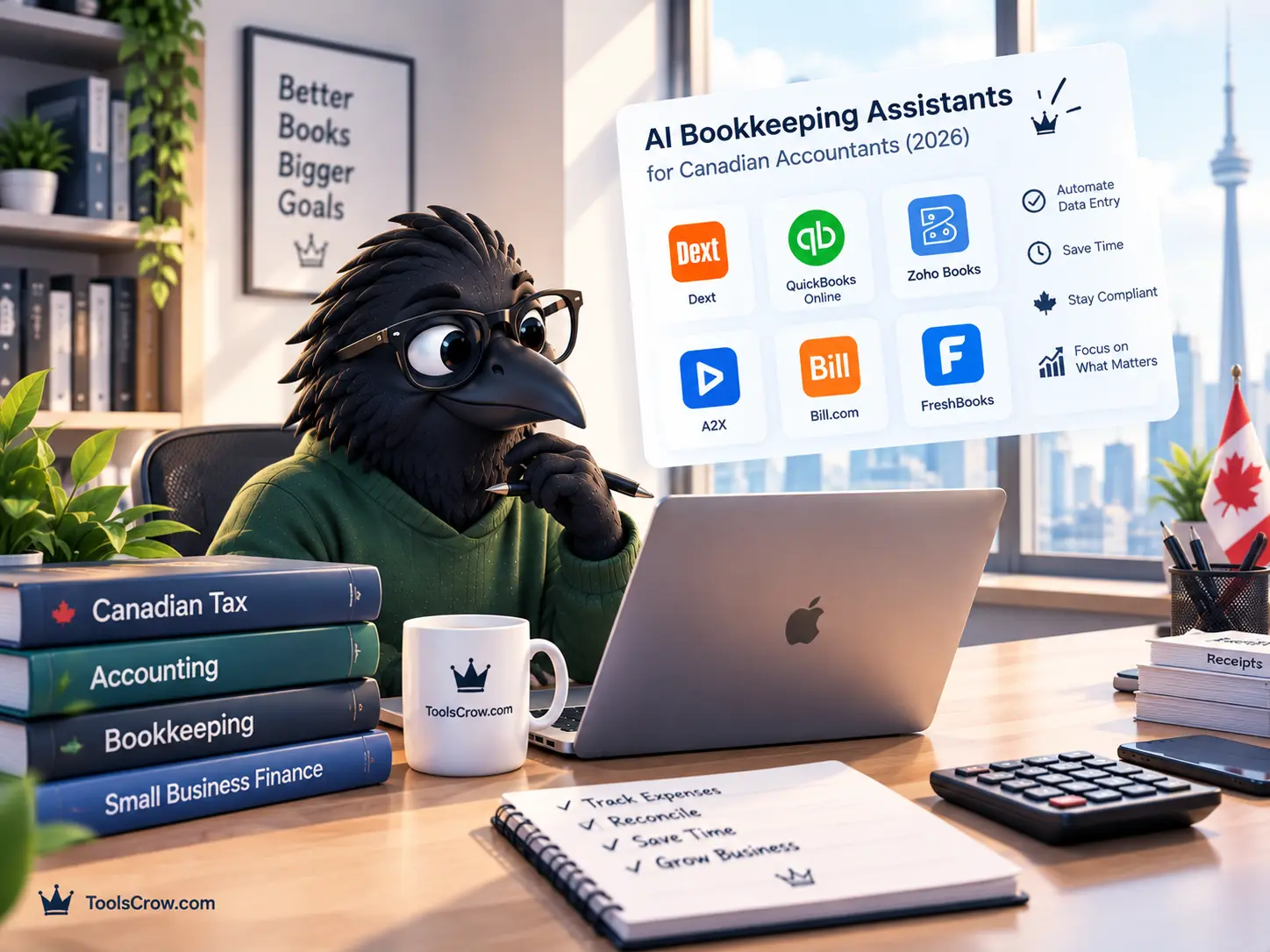 6 Best AI Bookkeeping Assistants for Canadian Accountants (2026)